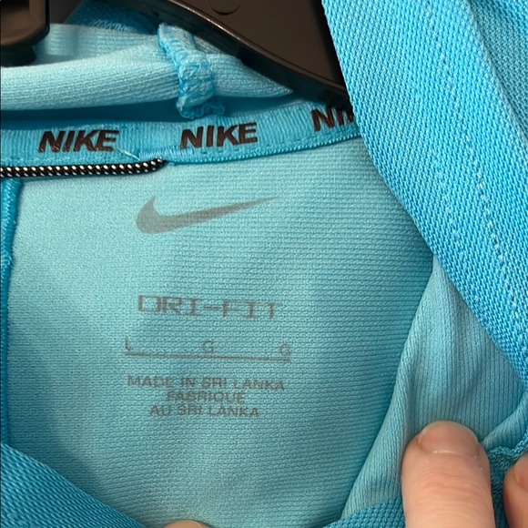 Nike Blue Hoodie With Stretch - Picture 3 of 7